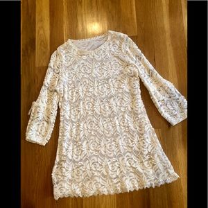 Korean Lace dress, Ivory